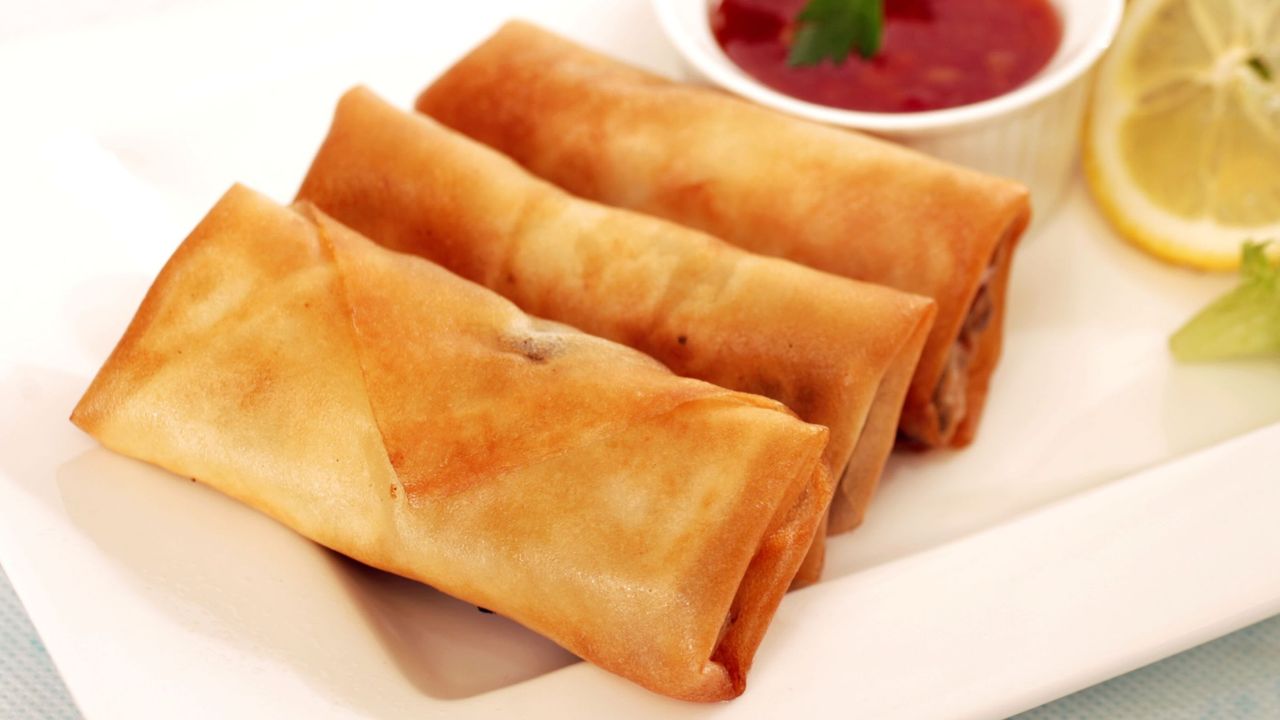 3 Pc Vegetarian Springroll