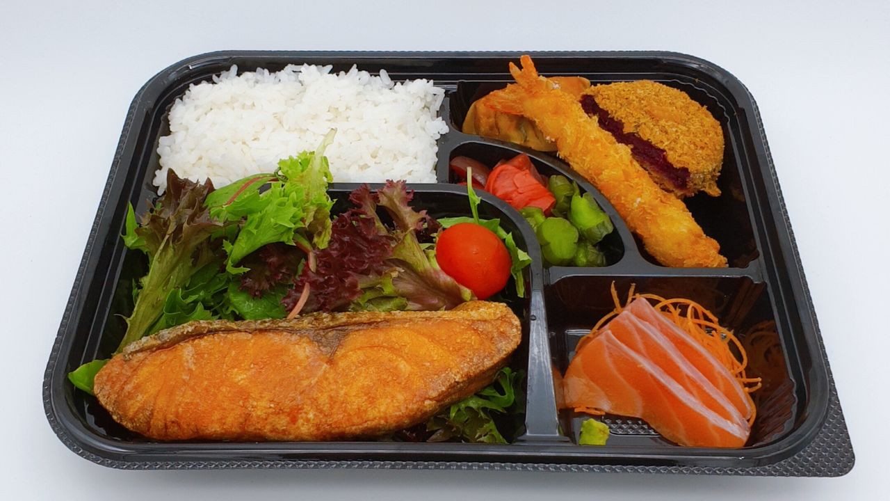 Salmon Nanban Bento