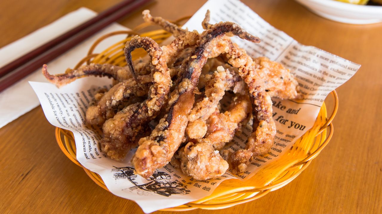 Deep Fried Squid