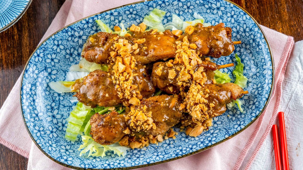 Satay Chicken Skewers