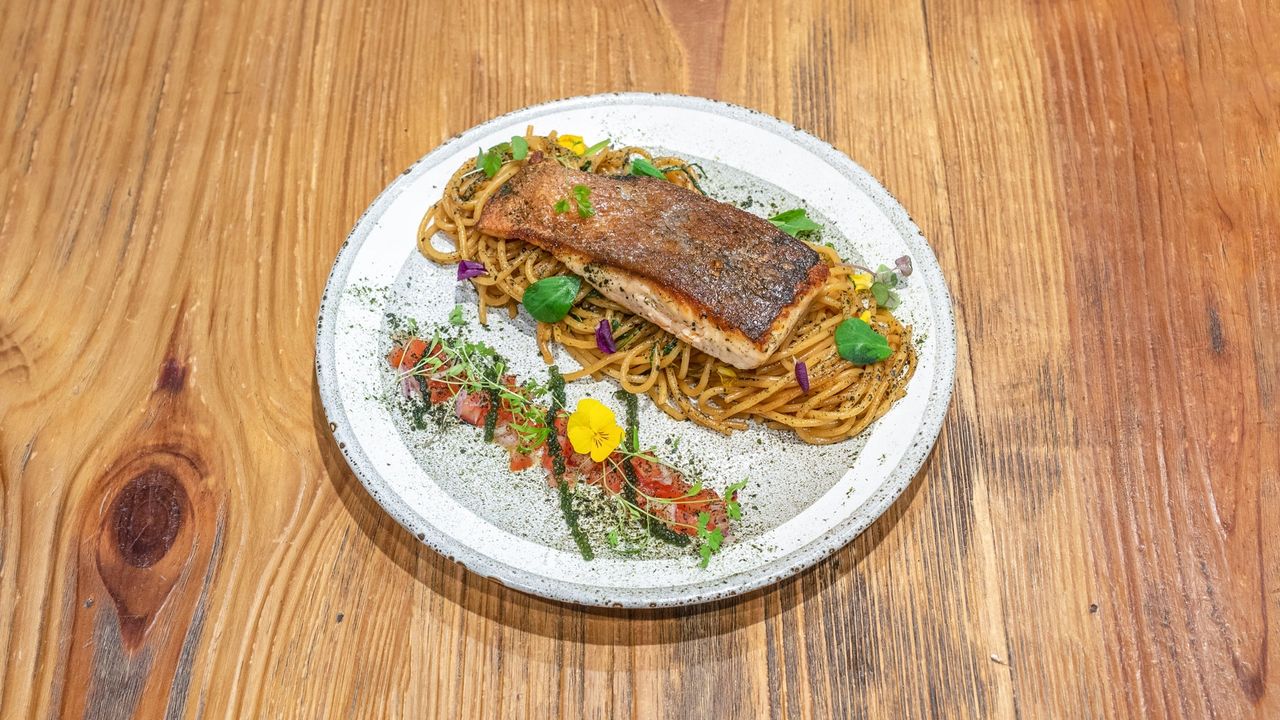 Salmon Spaghetti