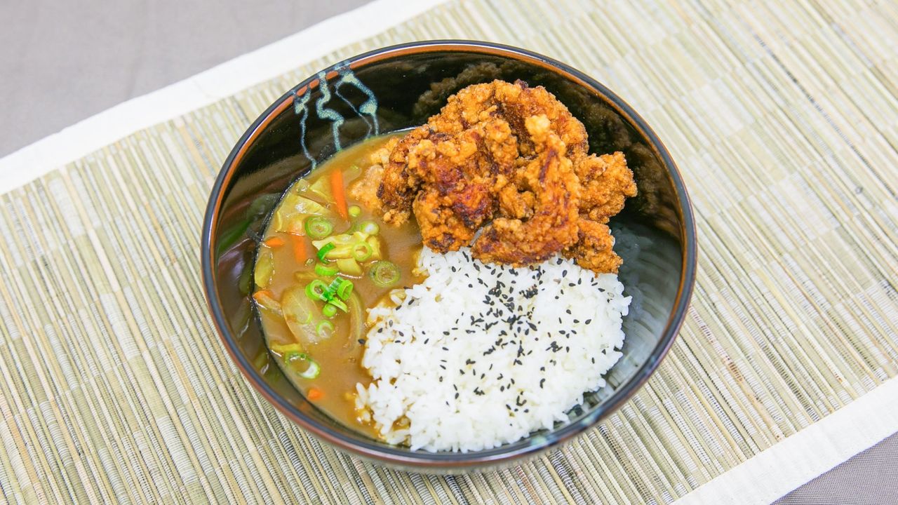 Chicken Karaage Curry Don