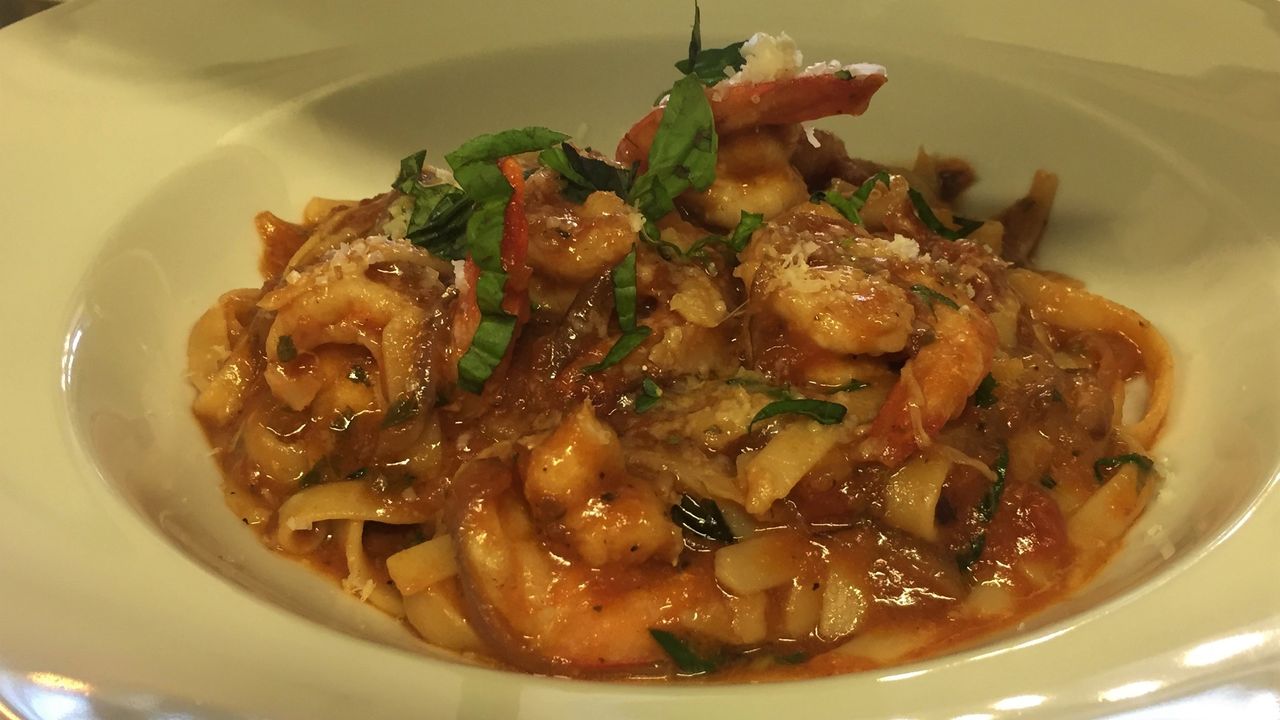 Prawn Linguine