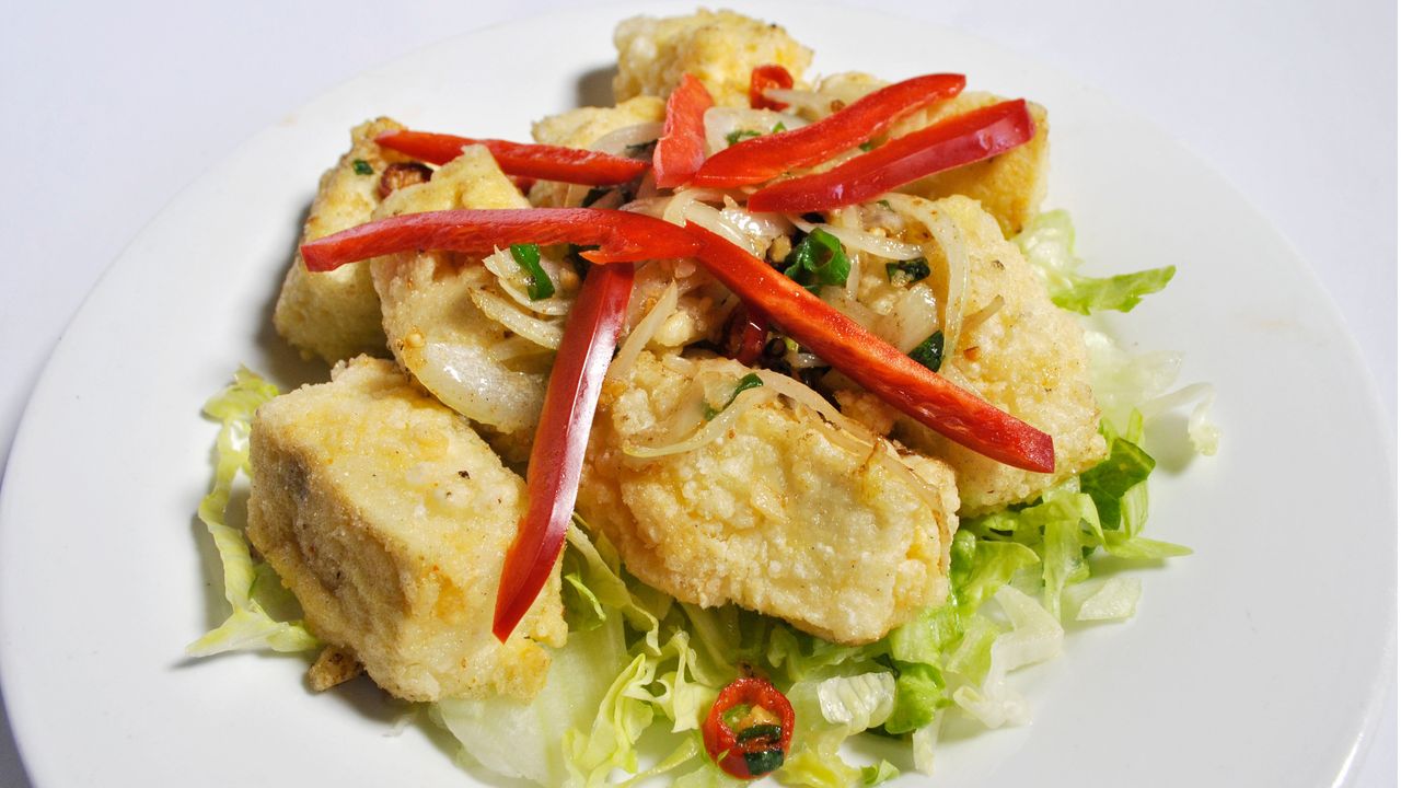 Salt and Pepper Tofu (V)