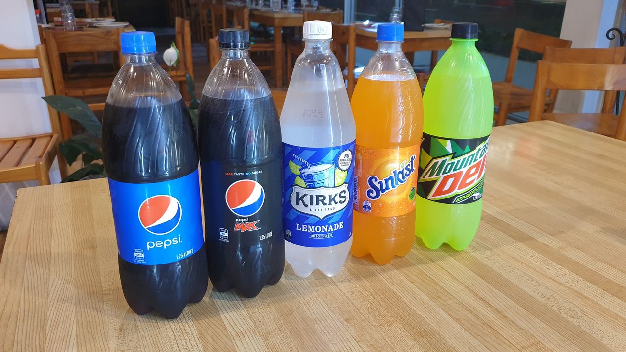 Bottle of Soft Drinks