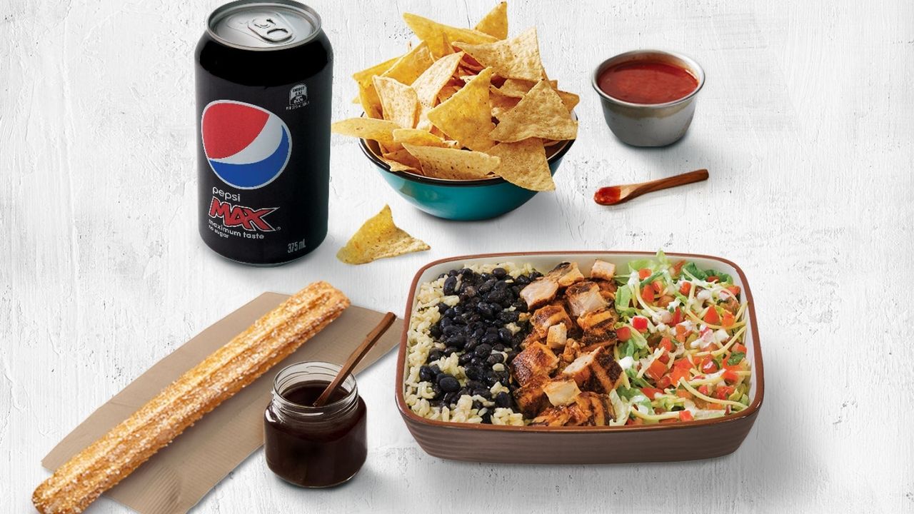 Small Naked Burrito 'Bowl' Combo (GF)