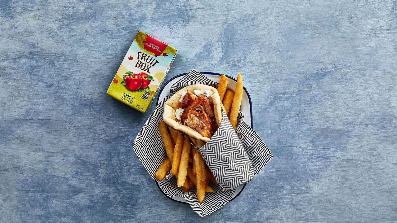 Kids Mini Chicken Pita