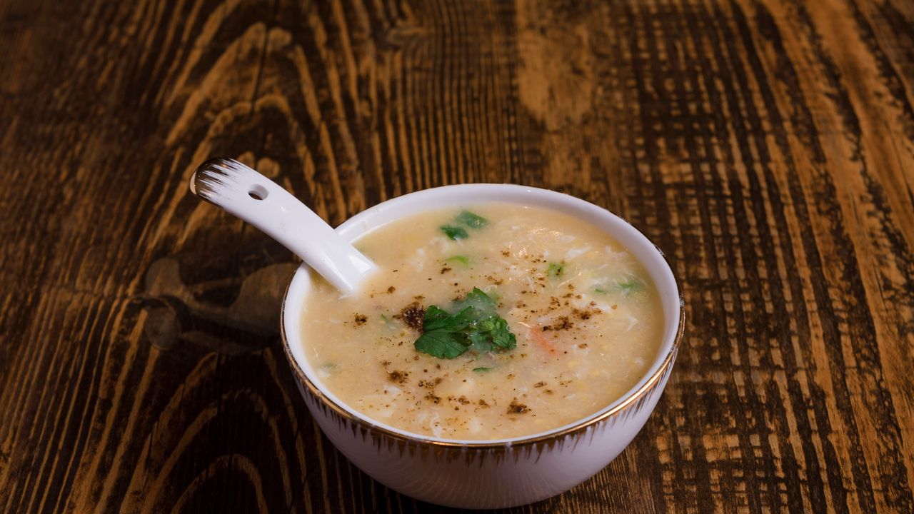 Sweet Corn Vegetable Soup