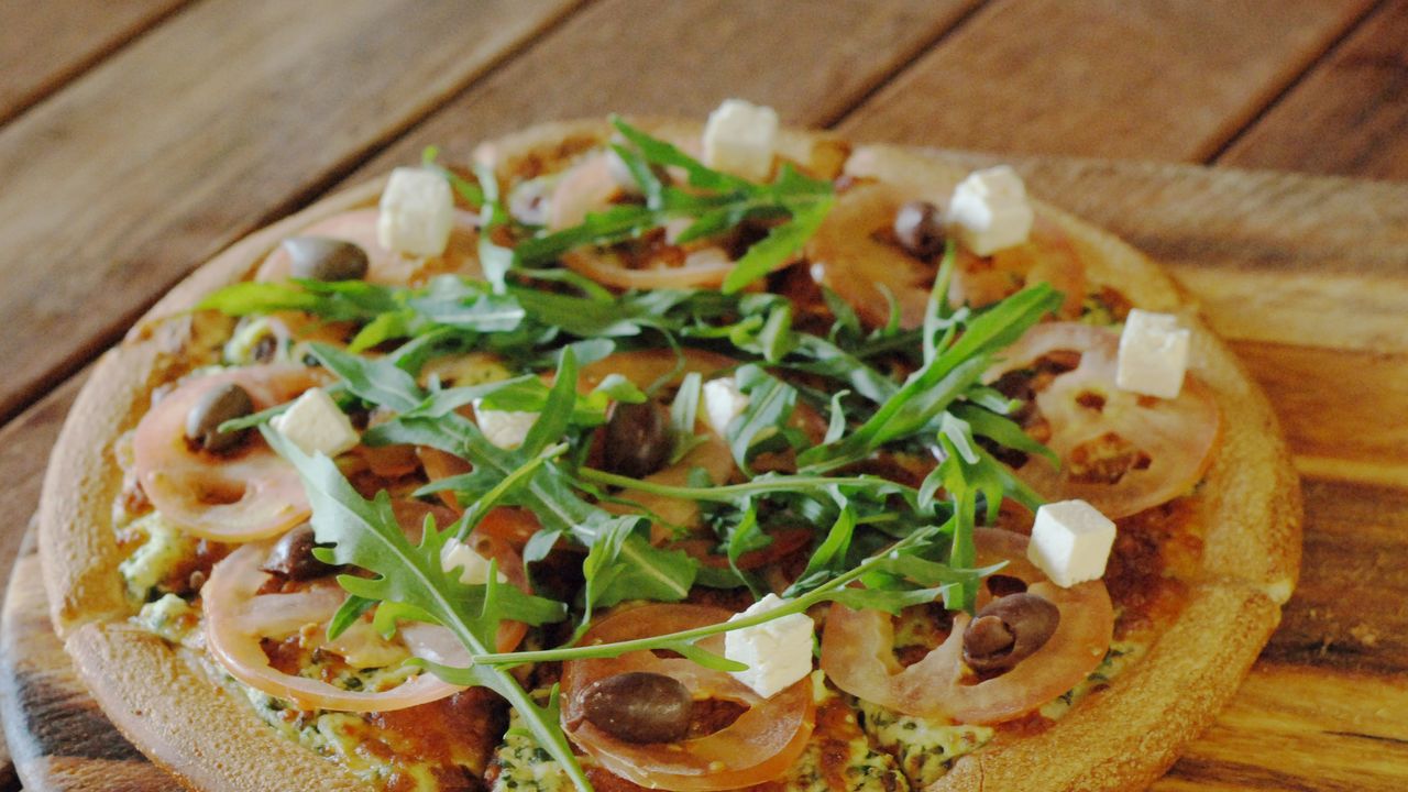 Spinach Ricotta Pizza