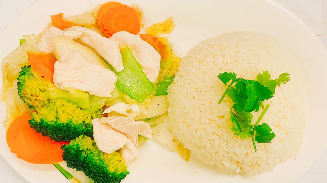 Small Stir Fry Mix Vegetable with Meat