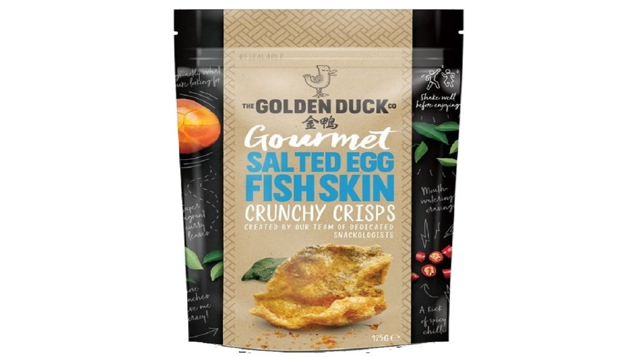 Gold Duck Salted Egg Fish Skin