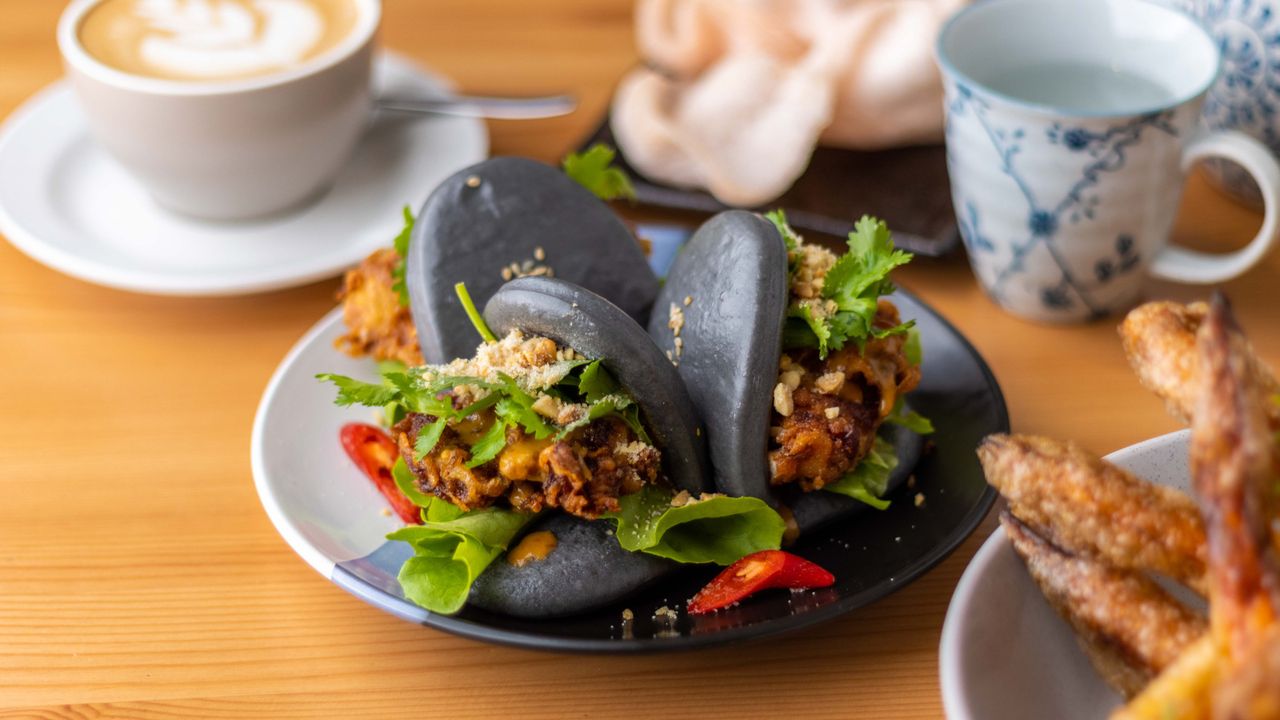 Charcoal Chicken Bao