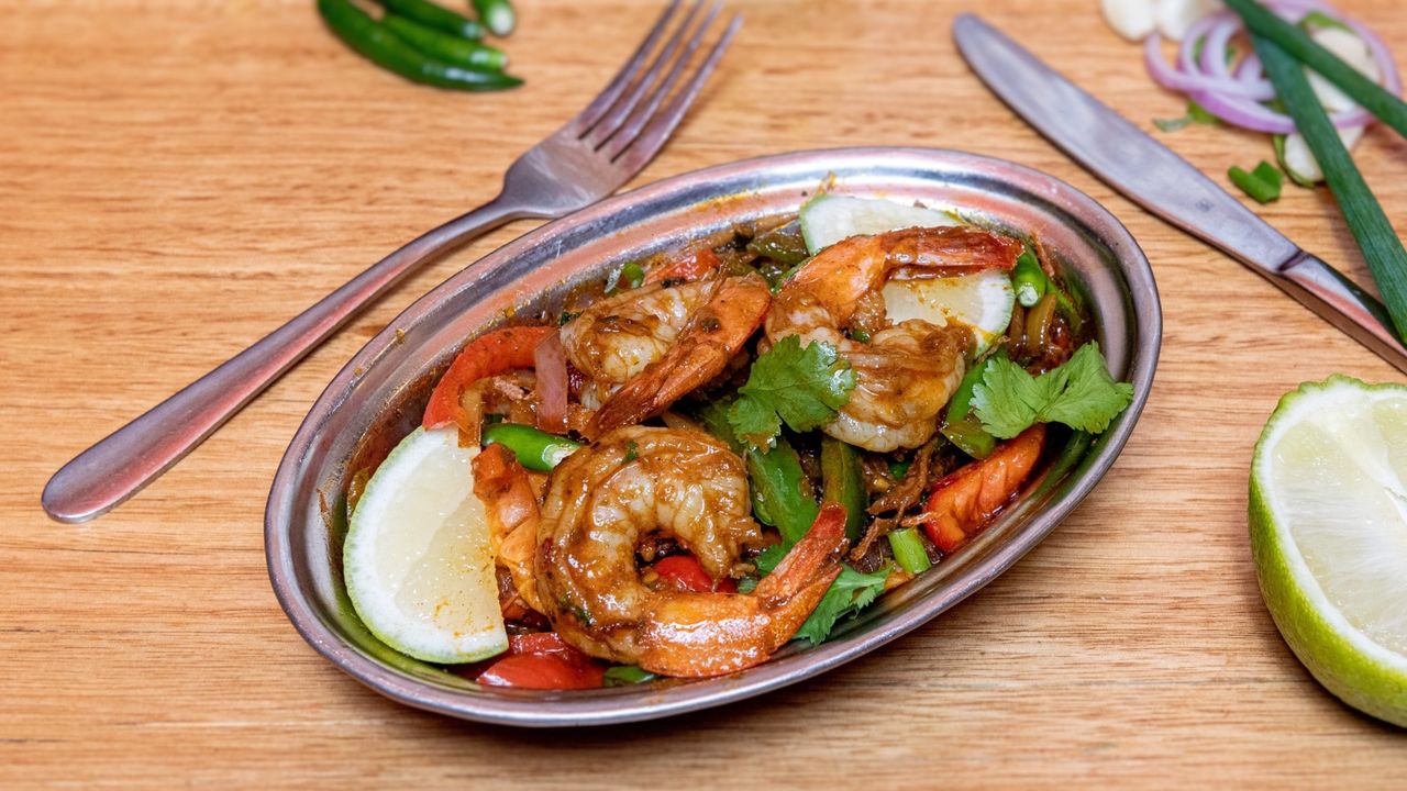 Chilli Lime Prawns
