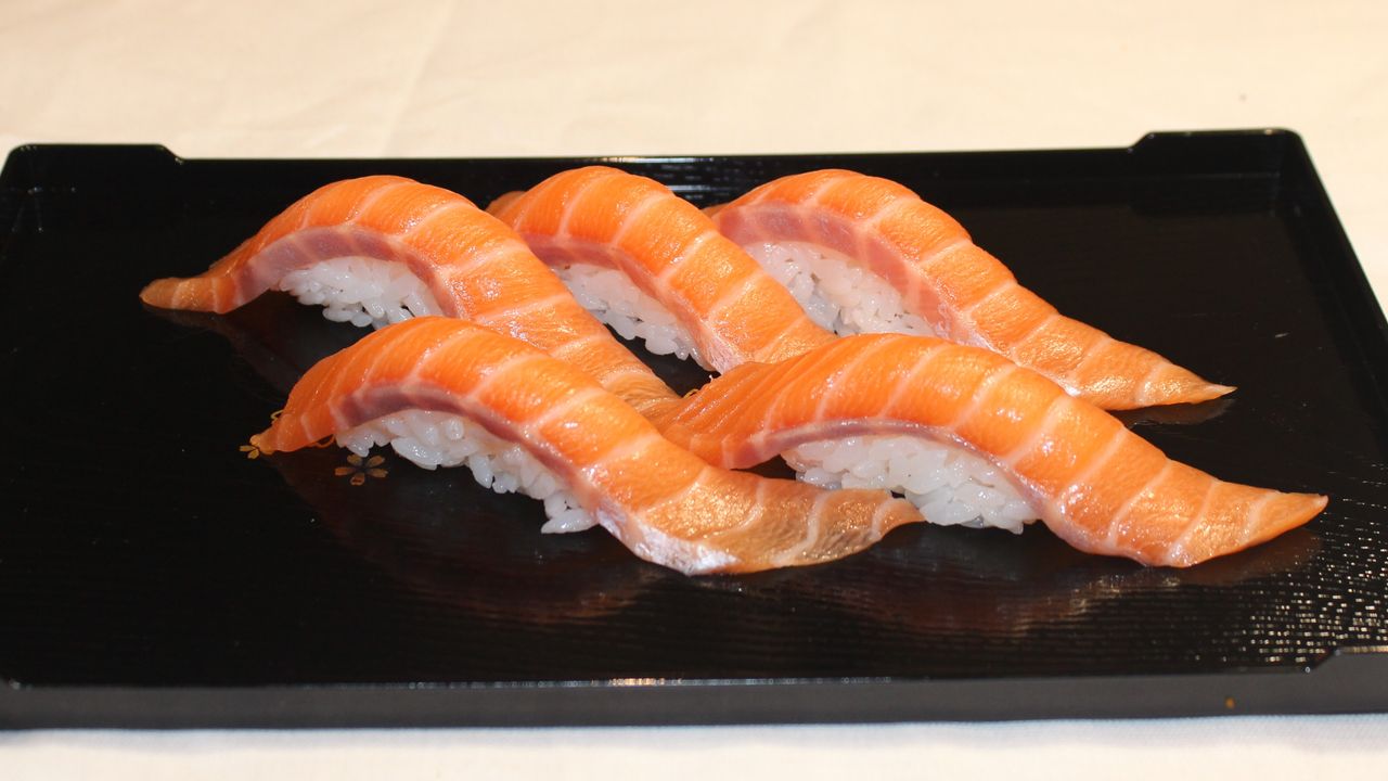 Salmon Sushi Appetizer