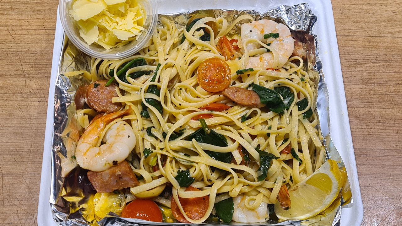 Chroizo Prawn Linguine