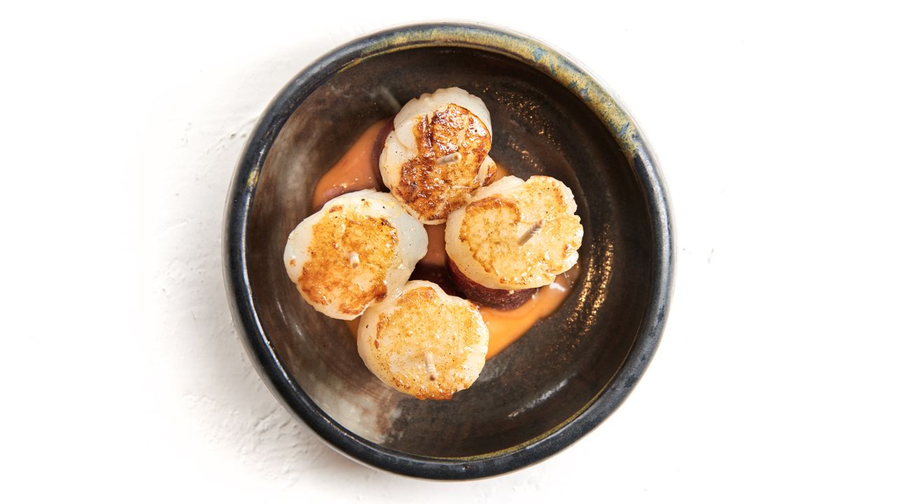 Scallop & Sausage Skewer
