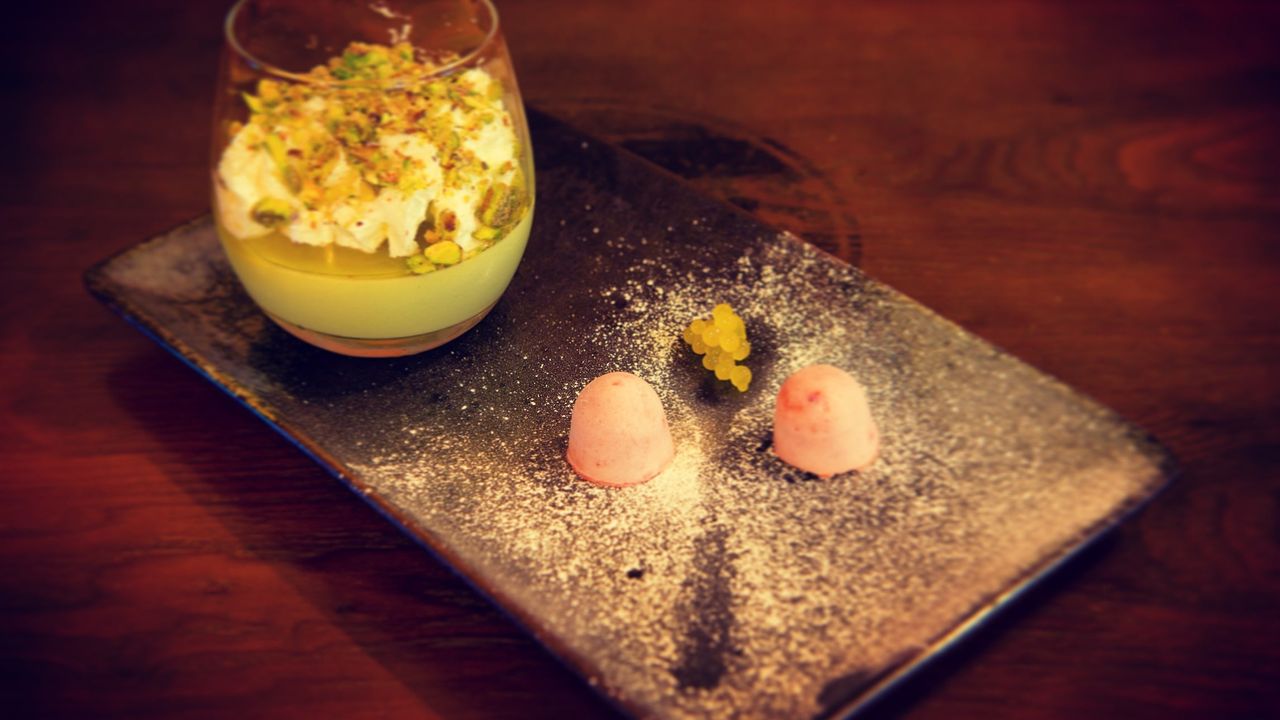 Green Tea Panacotta