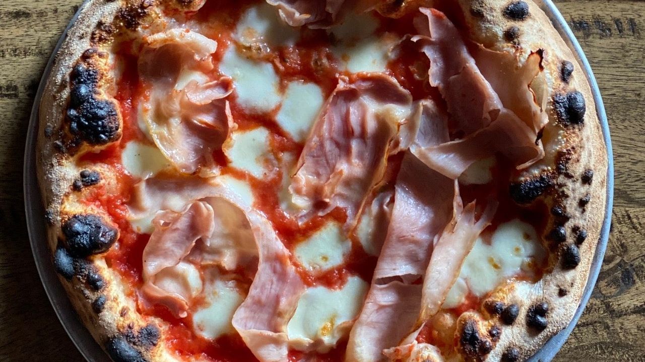 Kids Ham and Cheese Pizza