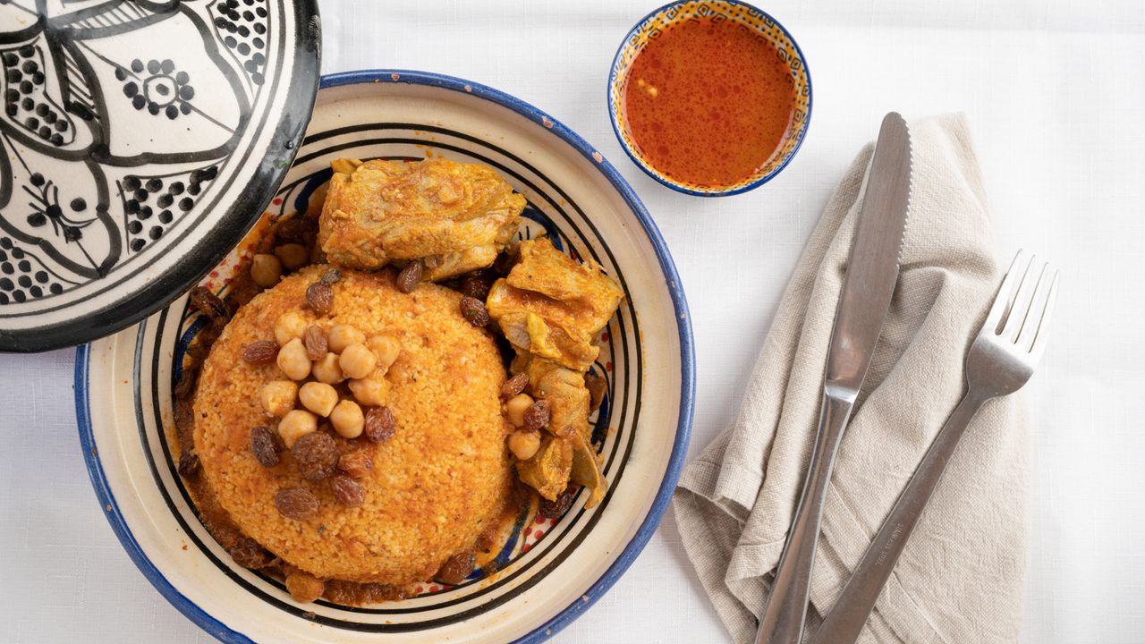 Tunisian Lamb Couscous