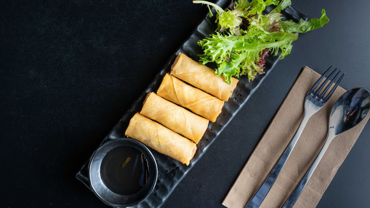 Spring Roll Vegetarian (4)