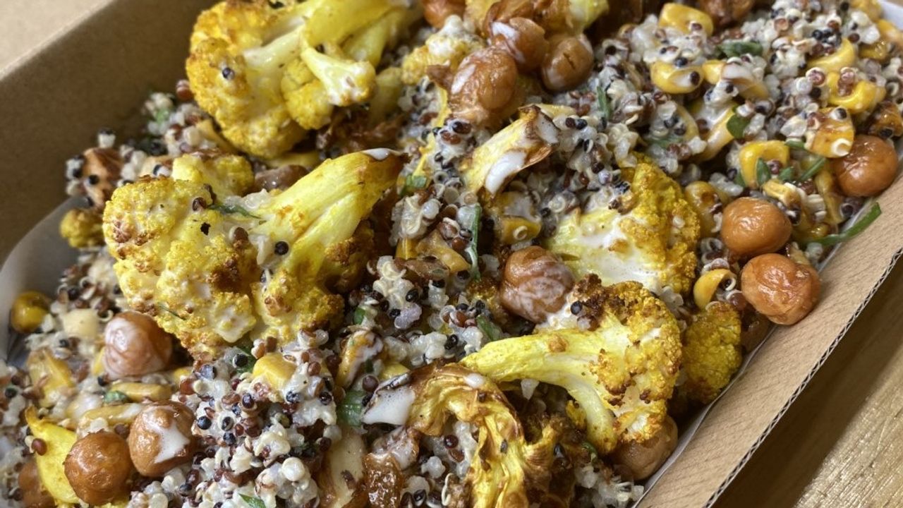 Spiced Cauliflower  Salad