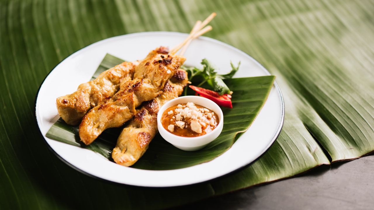 Chicken Satay Skewer (entree) GF