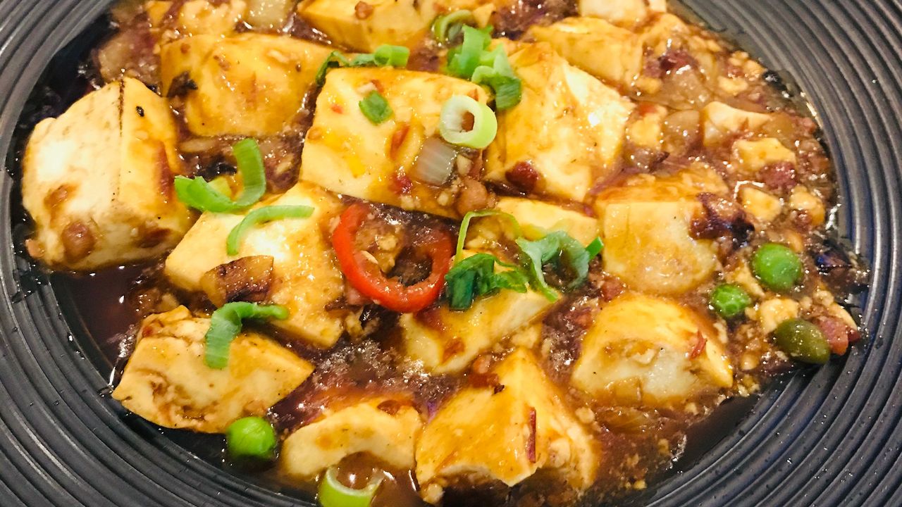 Mapu Bean Curd with Pork Mince