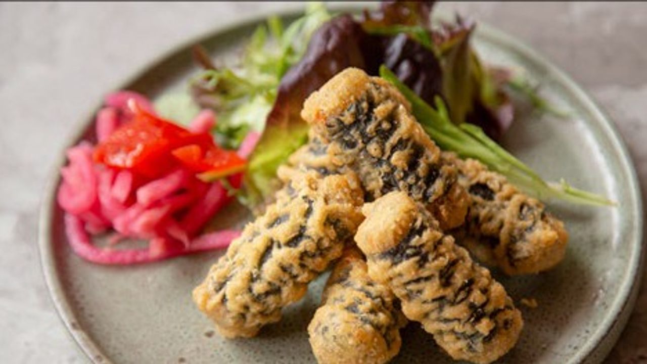 Fried Seaweed Glass Noodle