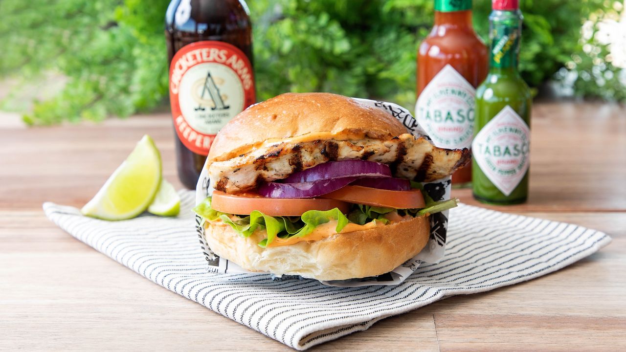 Chipotle Chicken Burger