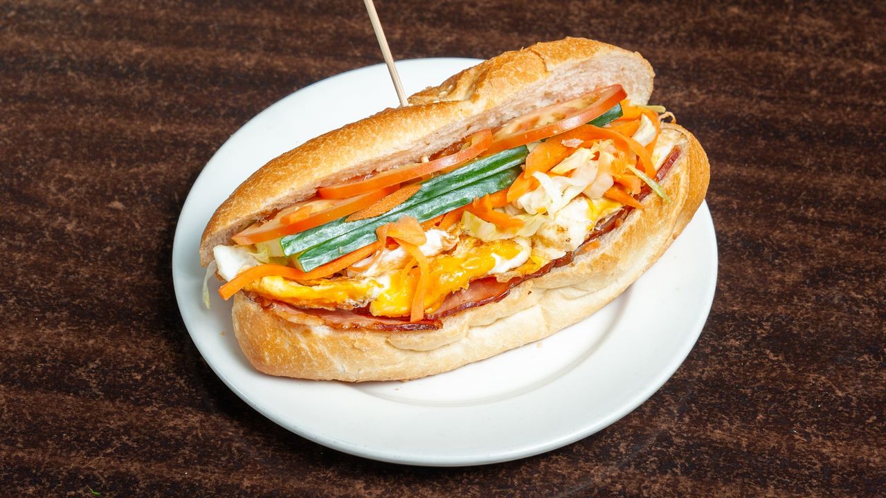 Bacon and Egg Salad Roll