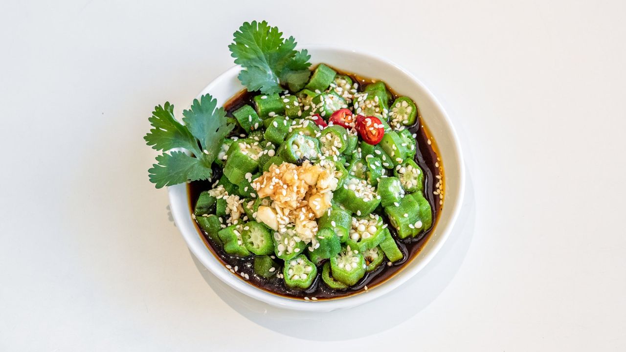 Okra with Special Dressing (Mild)