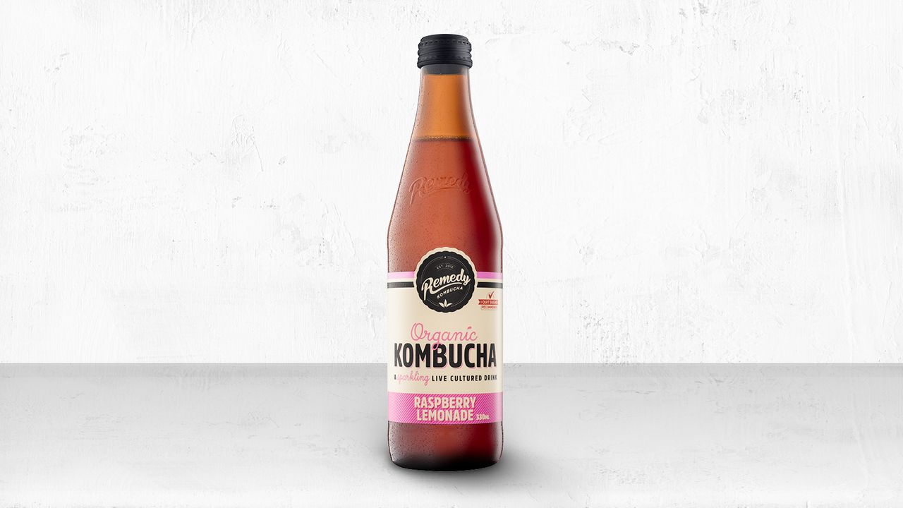 Kombucha - Raspberry Lemonade (330ml.)