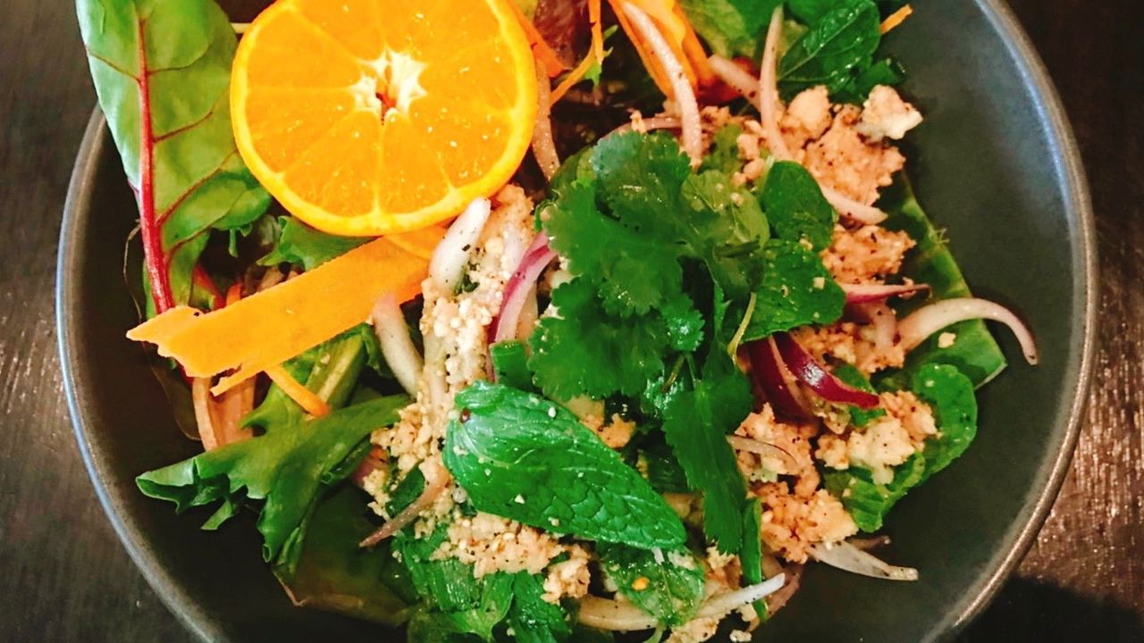 Larb Gai (Minced Chicken Salad)