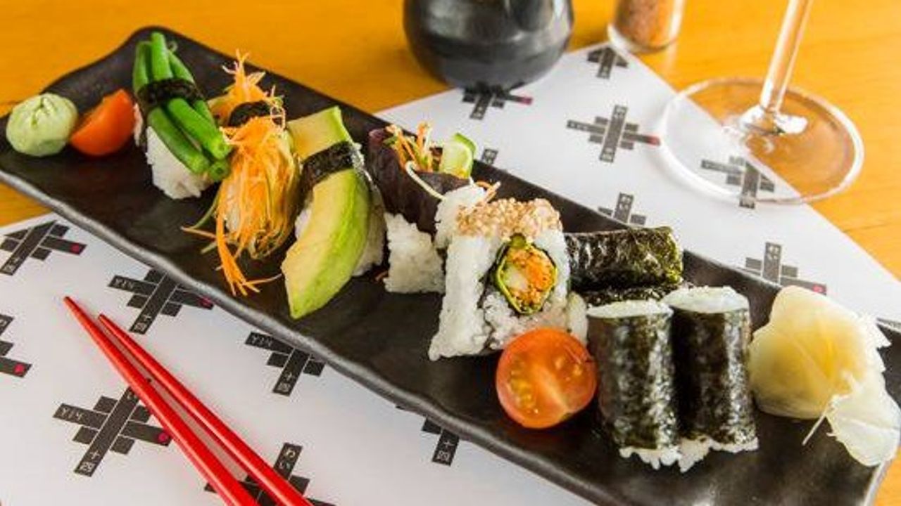 Vegie Sushi Plate
