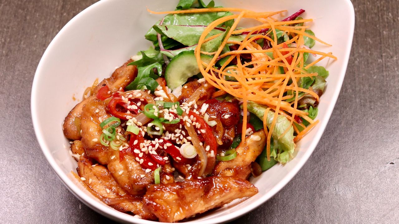 Teriyaki Chicken Rice Bowl