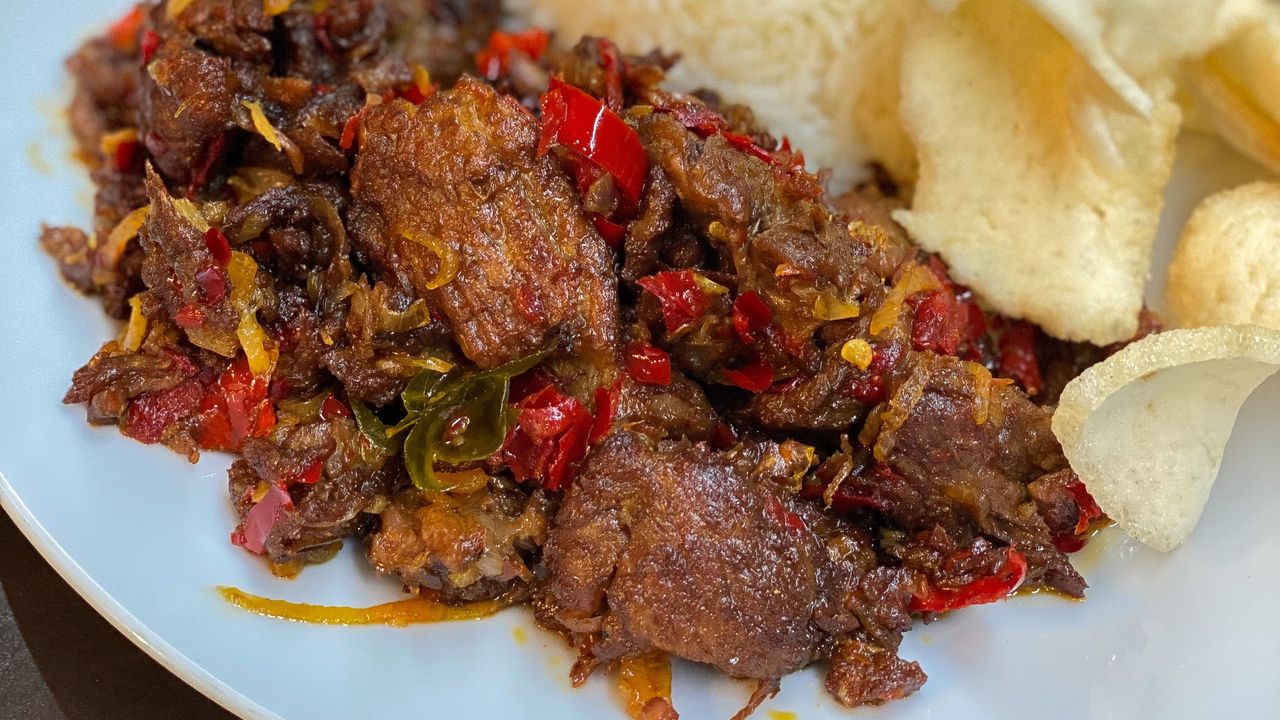Beef Dendeng Balado