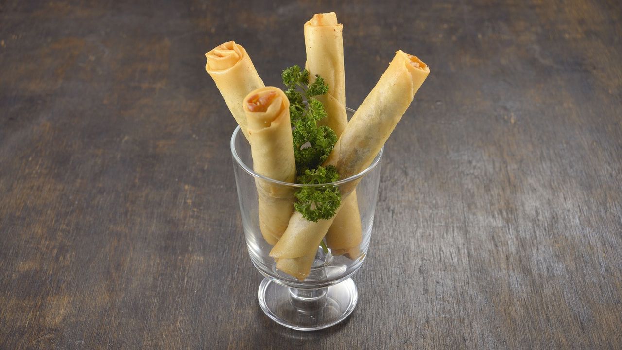 120 Crispy Spring Rolls (4pc)