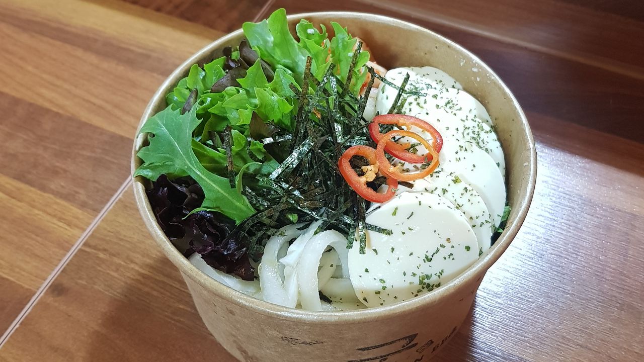 Silken Tofu Mixed with Rice