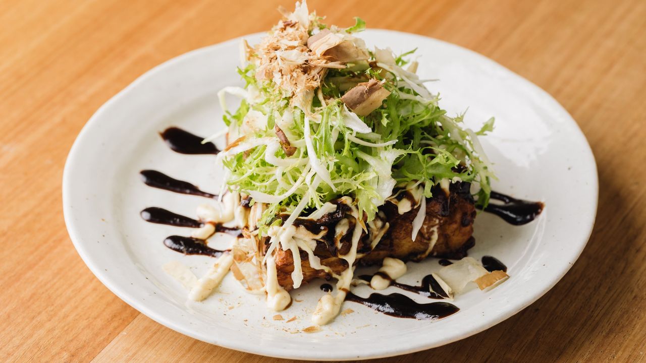 Okonomiyaki Japanese Pancake