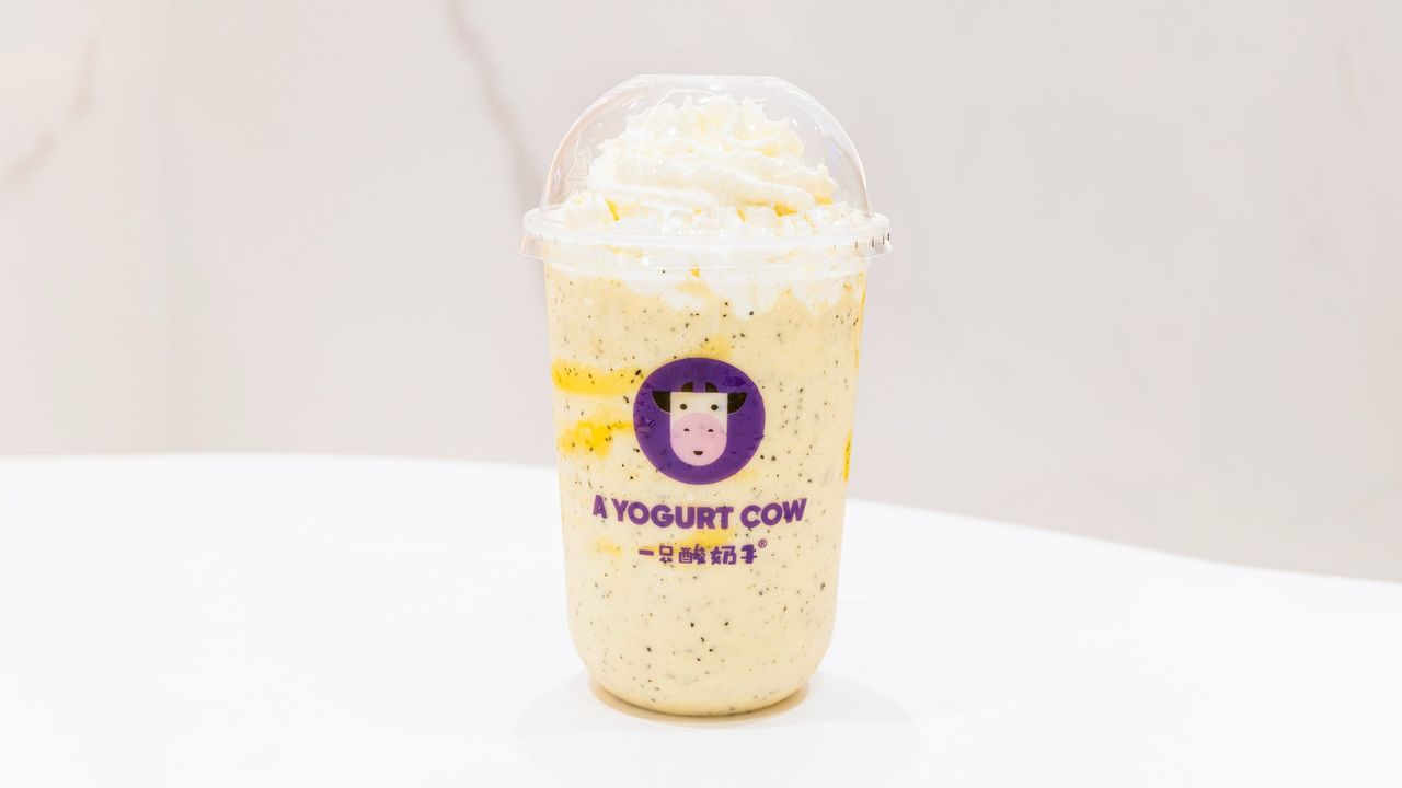 Passion Fruit with Yoghurt Whipped Cream