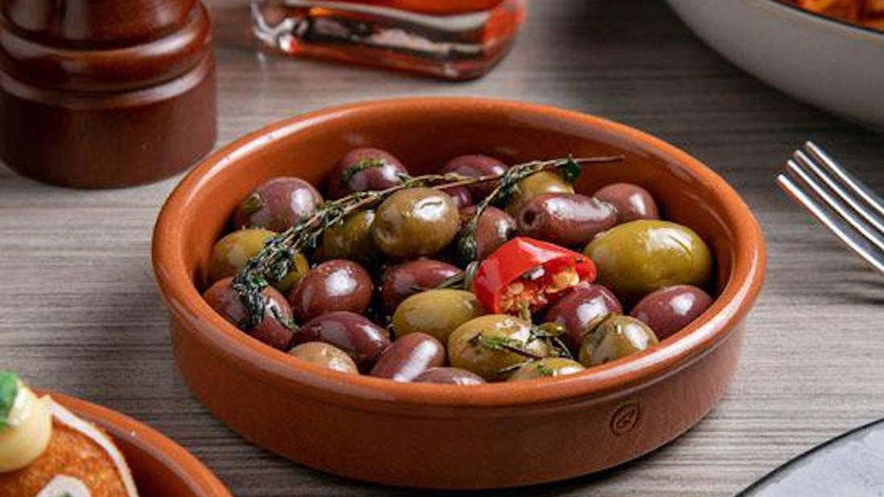 Warm Marinated Olives