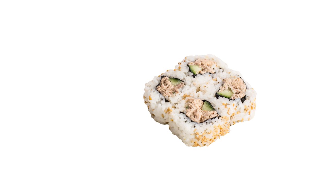 Tuna Salad and Cucumber Maki