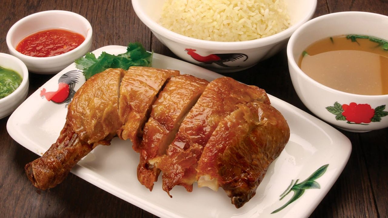 R2 Hainanese Crispy Chicken Rice