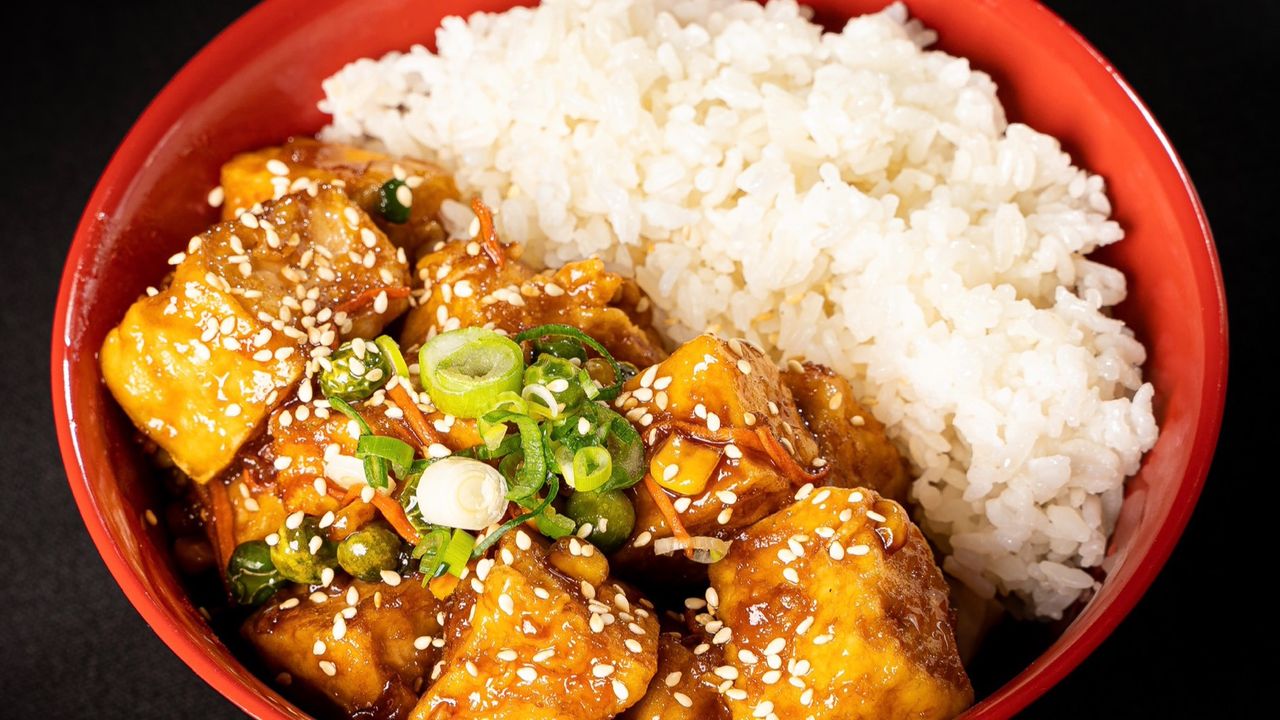 Teriyaki Tofu Donburi