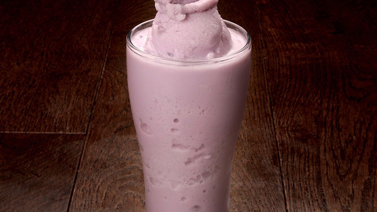 D7 Taro with Coconut Cream Smoothie