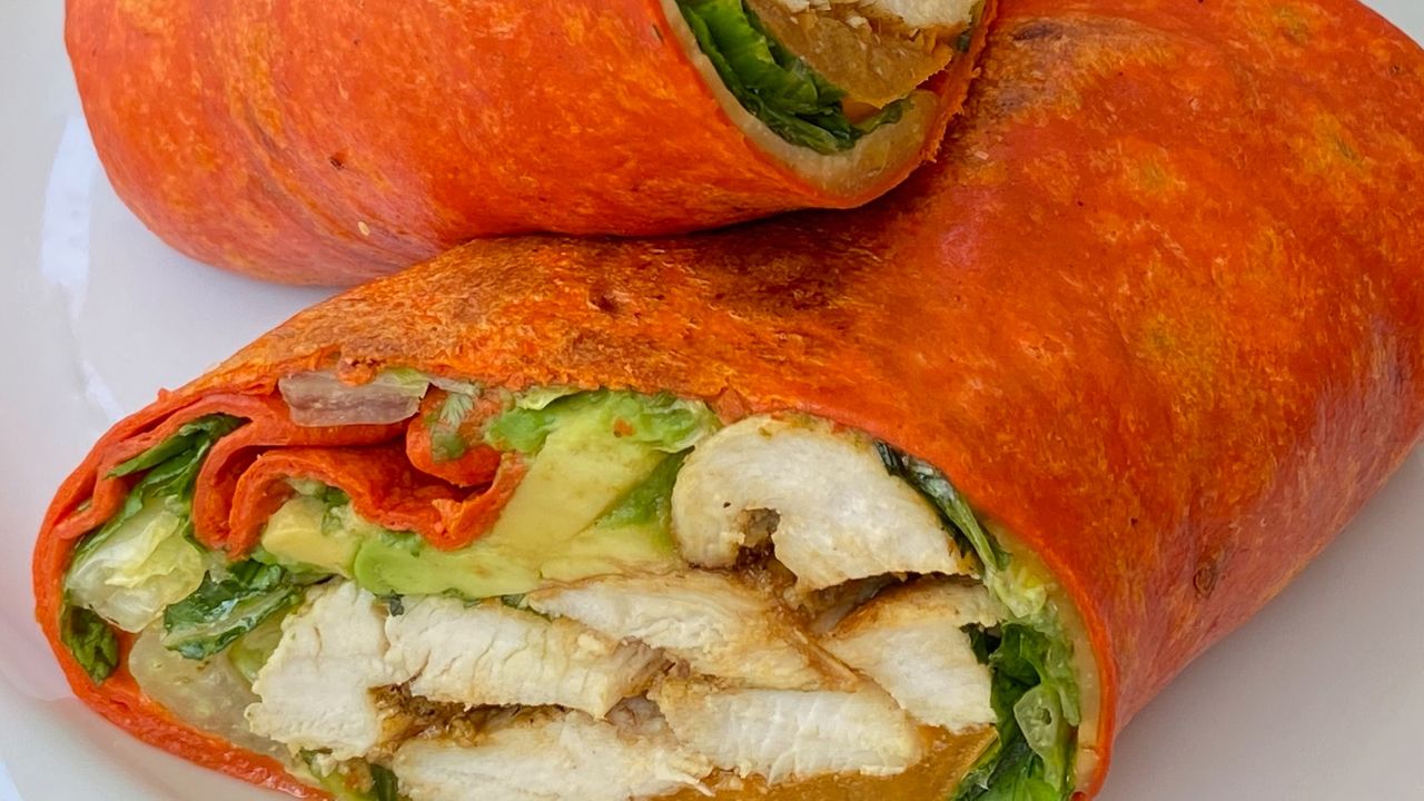 Lemon Chicken Wrap