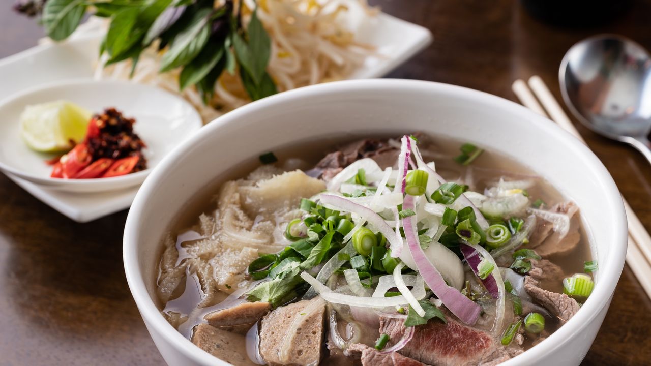 Special Beef Combination Vietnamese Noodle Soup (Phở)