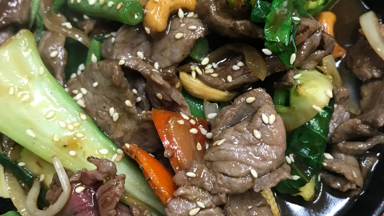 Sizzling Sesame Beef