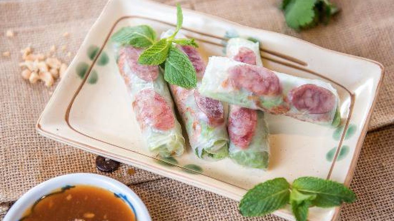 Vietnamese Popiah (Bo Bia)
