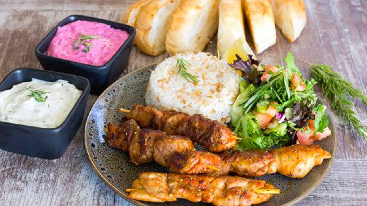 Large Mix Skewers Plate